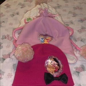 Three little girls hats  